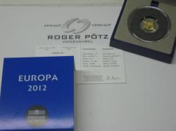 5 Euro Gold PP 2012 Eurocorps Frankreich 