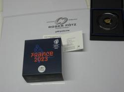 5 Euro 2023 Gold 200 Jahre Rugby PP  