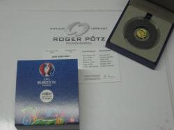 5 Euro Gold PP 2016 UEFA EM Frankreich 