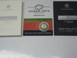 2 Euro Kleinstatten Spiele PP 2025 Andorra 2 Euro Kleinstatten Spiele PP 2025 Andorra