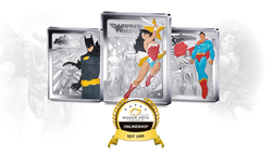 3 x 10 Euro DC Comics Silber PP 2025 Frankreich 3 x 10 Euro DC Comics Silber PP 2025 Frankreich
