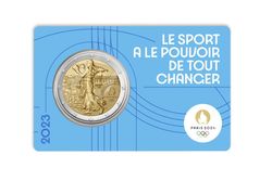5 x 2 Euro Frankreich 2023 Olympiade Paris Säerin st 5 x 2 Euro Frankreich 2023 Olympiade Paris Säerin st