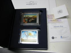 400 Euro Frankreich/Spanien  Silber je 1/2 kg PP 2021 Dali - Masterpieces Farbdruck