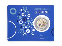 4 x 2 Euro 2025 st Coincards Henri und Schumann Erklärung Luxemburg 4 x 2 Euro 2025 st Coincards Henri und Schumann Erklärung Luxemburg
